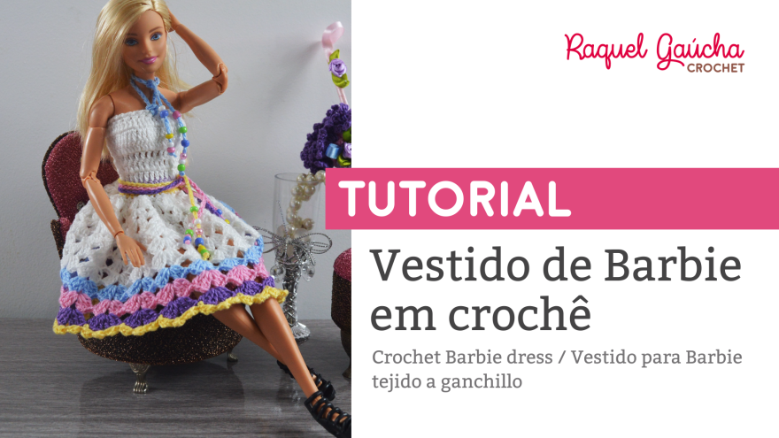 Vestido e sombrinha – Raquel Gaúcha Crochet